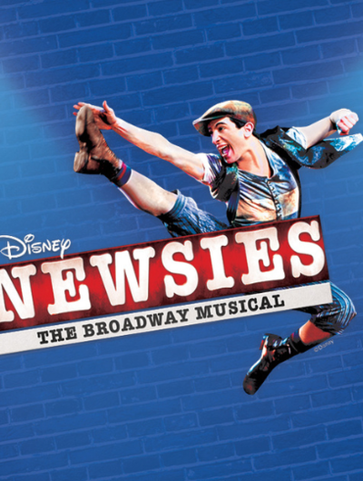 Man Dancing. Newsies logo